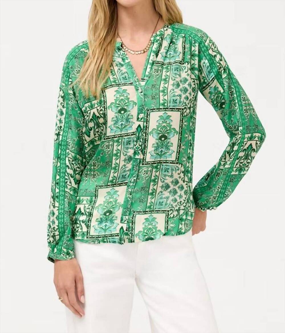 NEW JOHNNY WAS ellen button up in hollandia